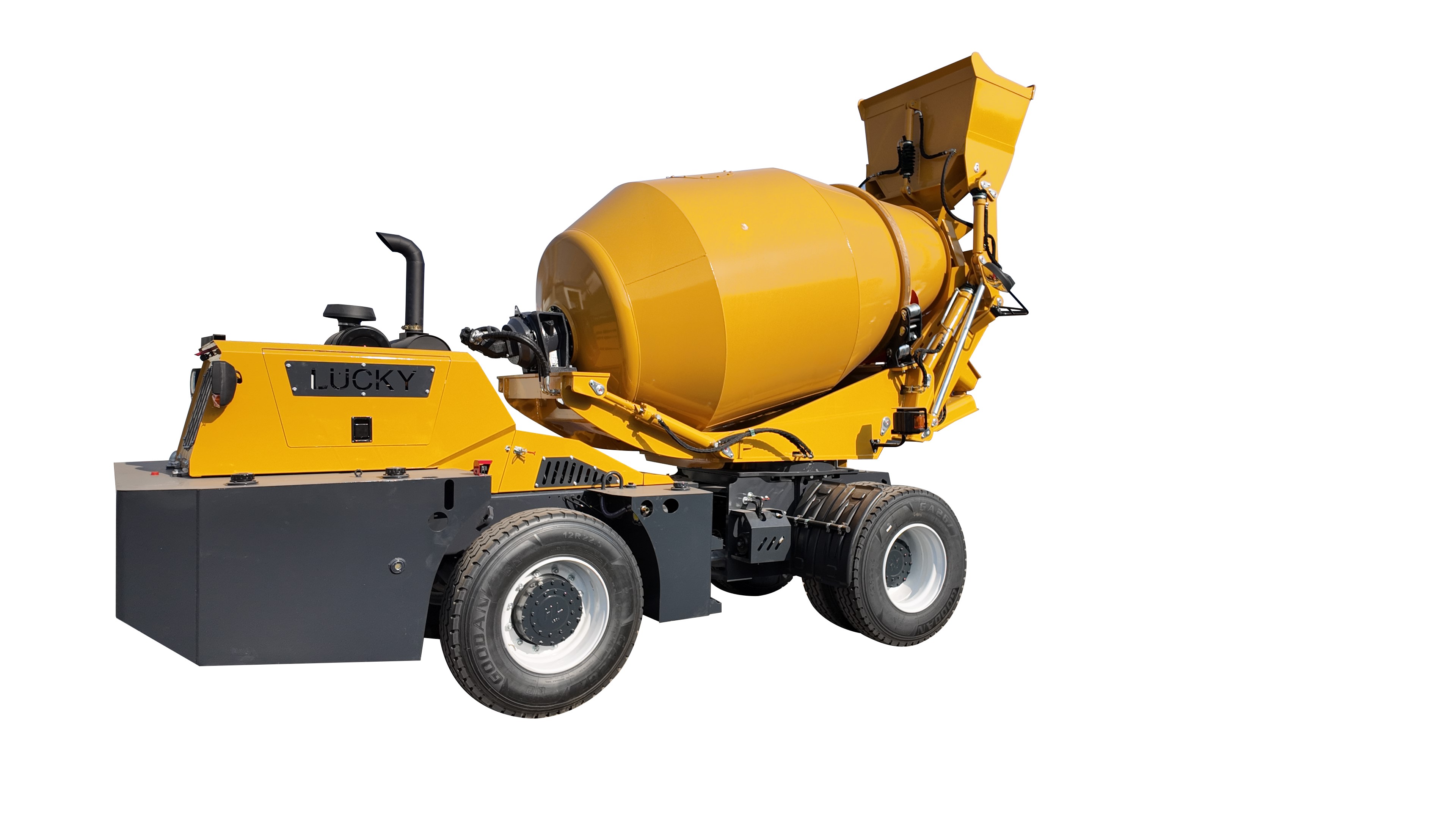 HL-4 Self Loading Concrete Mixer